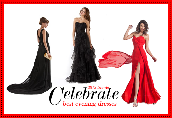 Best Evening Dresses 2013 Trends